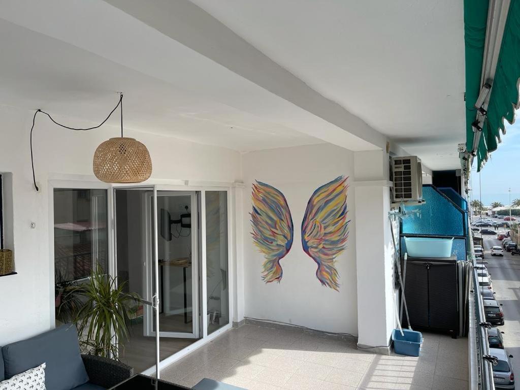 Sunny 3 Bed Beach Flat - Large Terrace With Sea View Sagunto Extérieur photo